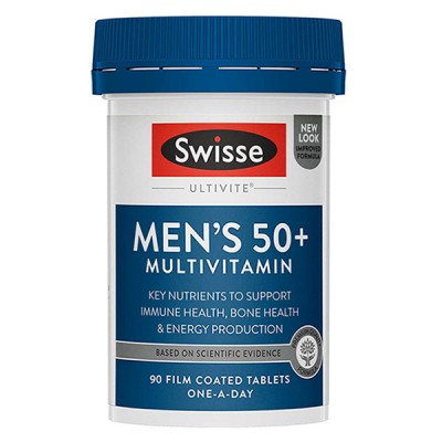 Swisse 中老年男士复合维生素片 50+ 90粒